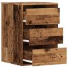 vidaXL Chest Of Drawers Old wood Engineered wood Medium Chest Of Drawers