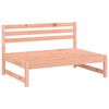 vidaXL Garden Lounge Set Natural Wood Solid Douglas Wood, Plywood Large