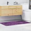 vidaXL Anti-slip Bath Mat Purple 27.6" x 47.2" PP