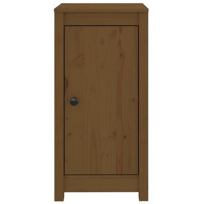 vidaXL Sideboards 2 pcs Honey Brown 15.7"x13.8"x31.5" Solid Wood Pine