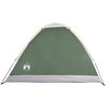 vidaXL Camping Tent Dome 4-Person Green Waterproof