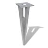 vidaXL Strive Post Spikes 2 pcs Steel