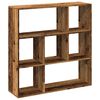 vidaXL Room Divider Bookcase Old wood Engineered wood Medium