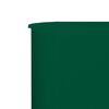 vidaXL Wind Screen Green Non-woven fabric, wood Large Foldable