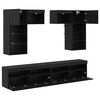 vidaXL TV Wall Units 6 pcs Artisan Oak 39.37 x 11.81 x 15.75 in