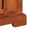 vidaXL TV Cabinet Honey Solid Acacia wood, Engineered wood Medium