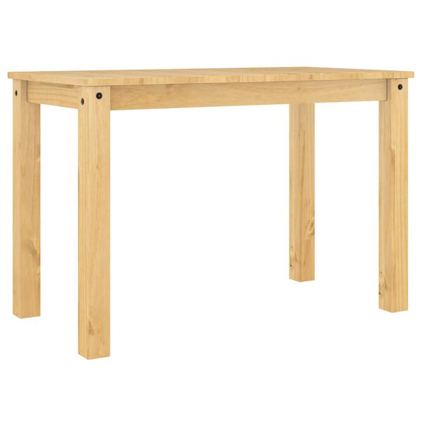 vidaXL Dining Set Honey Solid pine wood with honey wax finish 3 Piece Set