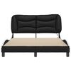 vidaXL Bed Frame Black and White