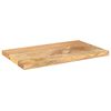 vidaXL Table Top 23.6"x11.8"x1" Rectangular Solid Wood Mango