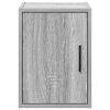 vidaXL Garage Wall Cabinets 2 pcs Grey Sonoma Engineered Wood