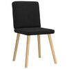 vidaXL Dining Chair Set of 6 Black