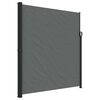 vidaXL Retractable Side Awning Anthracite