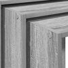 vidaXL Nesting Table Gray Sonoma Engineered wood Small, Medium, Large