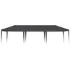 vidaXL Party Tent Anthracite Polyethylene, Steel 13 x 30 ft