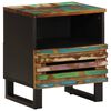 vidaXL Bedside Cabinet Multicolor