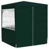 vidaXL Professional Party Tent with Side Walls 6.6'x6.6' Green 0.3 oz/ft²