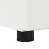 vidaXL Bathroom Cabinet with Storage White 23.62 x 13.78 x 31.50 in