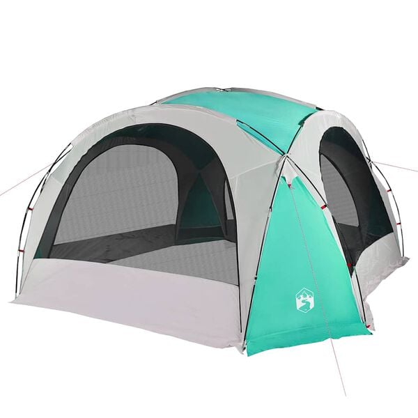 vidaXL Party Tent Green Waterproof