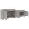 vidaXL TV Cabinet Concrete grey Engineered wood Large TV Cabinet
