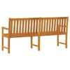 vidaXL Garden Bench Natural wood Solid acacia wood 70.9 in Durable