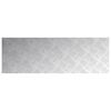 vidaXL Stair Tread Rectangular 4 pcs Silver 35.43 x 11.81 in Aluminium