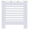 vidaXL MDF Radiator Cover White 30.7"