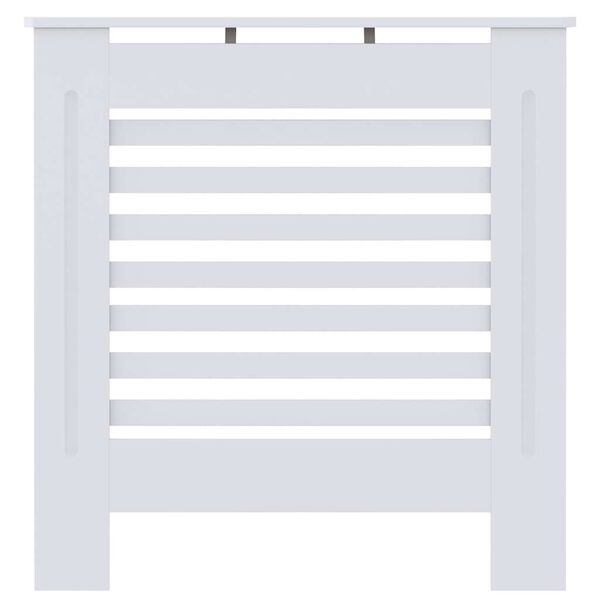 vidaXL MDF Radiator Cover White 30.7"
