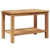 vidaXL Coffee Table Brown 70 x 40 x 45 cm Solid teak wood