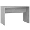 vidaXL Dressing Table Set With Led Gray Sonoma Engineered wood, acrylic