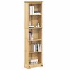 vidaXL Bookcase Honey wood Solid pine wood with a honey wax finish