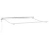 vidaXL Awning Frame Retractable White 118.1" x 78.7