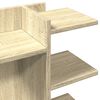 vidaXL Desk Organiser Sonoma Oak 16.5x8.5x16.5" Engineered wood