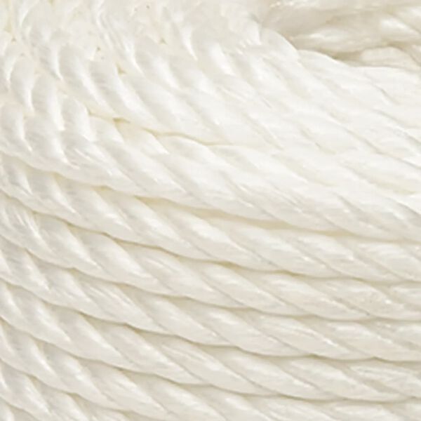 vidaXL Work Rope White 0.63 " 82.0 ' Polypropylene