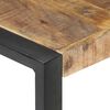 vidaXL Coffee Table Natural Rough Mango Wood Rough Mango Wood Large