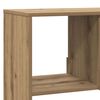 vidaXL Bookcase Artisian Oak 39.4x13.0x73.8" Engineered Wood