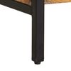 vidaXL Console Table 55.1"x13.8"x27.6" Solid Wood Mango