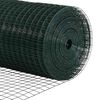 vidaXL Welded Wire Fence Green 1.4 x 50 m