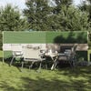 vidaXL Camping Windbreak Green 135.4x47.2" Waterproof