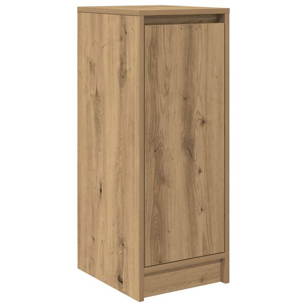 vidaXL Shoe Cabinet Artisan oak Engineered wood Compact Shoe Cabinet
