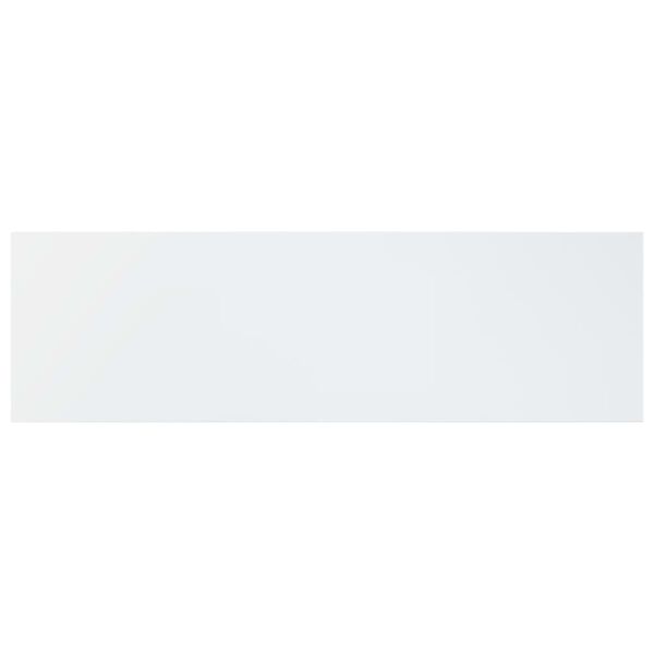 vidaXL Bookshelf Board Set of 4 High gloss white Engineered wood