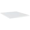 vidaXL Shelf Set of 4 High gloss white Engineered Wood
