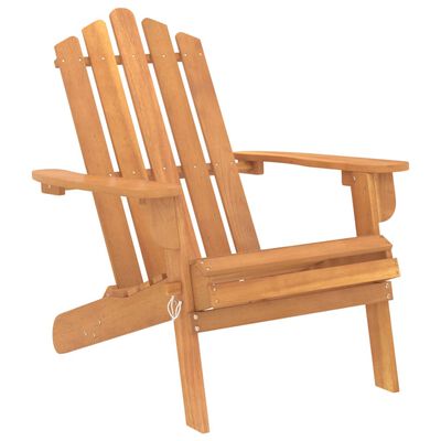 vidaXL Patio Adirondack Chair Solid Wood Acacia