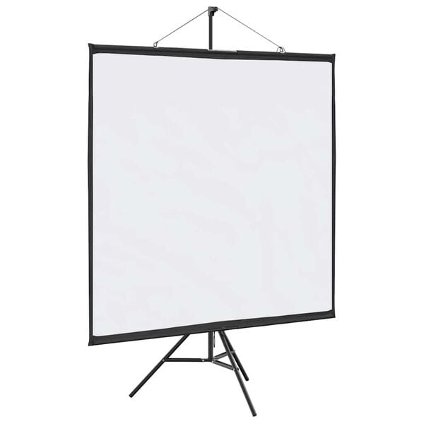 vidaXL Projection Screen with Tripod 72 Inch 1:1
