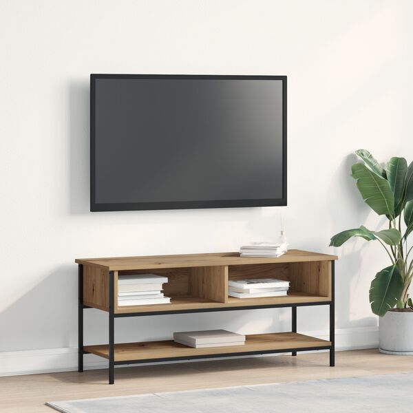 vidaXL TV Cabinet Set Artisan Oak 39.37 x 13.78 x 17.72 in