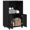 vidaXL Cabinet Black Oak 55 x 40 x 82 cm