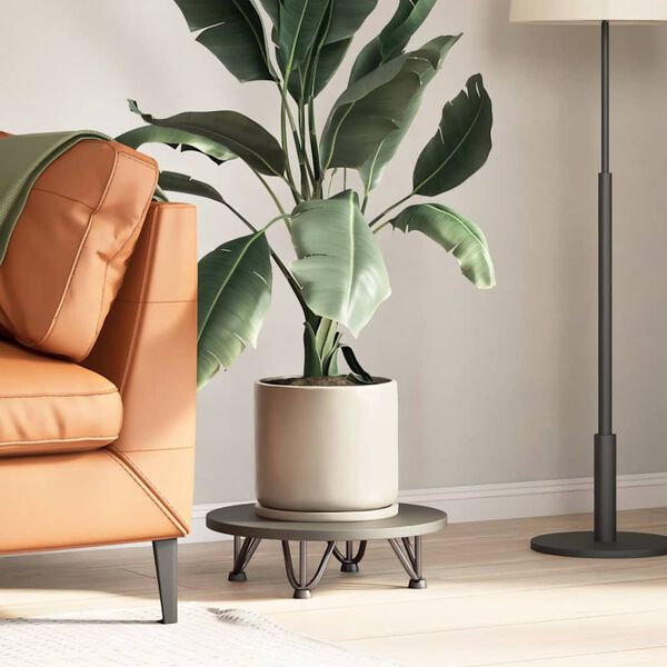 vidaXL Hairpin Table Leg Natural Steel Solid powder-coated steel