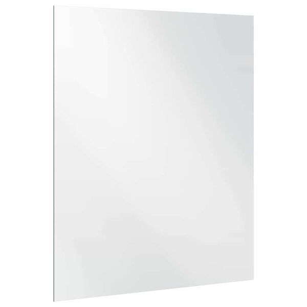 vidaXL Wall Mirror Rectangular 19.69 x 23.62 in Tempered Glass