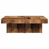 vidaXL Coffee Table Old wood Engineered wood 35.4x35.4x11.0 in