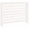 vidaXL Radiator Cover White 42.7x7.5x33.1" Solid Wood Pine