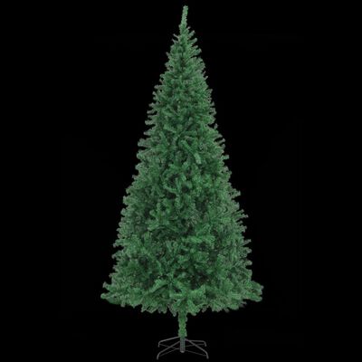 vidaXL Artificial Christmas Tree 10 ft Green
